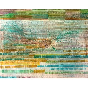 Mariya Shaikh, 27 x 33 inches, Acrylic on Canvas, Abstract Painting, AC-MSH-004